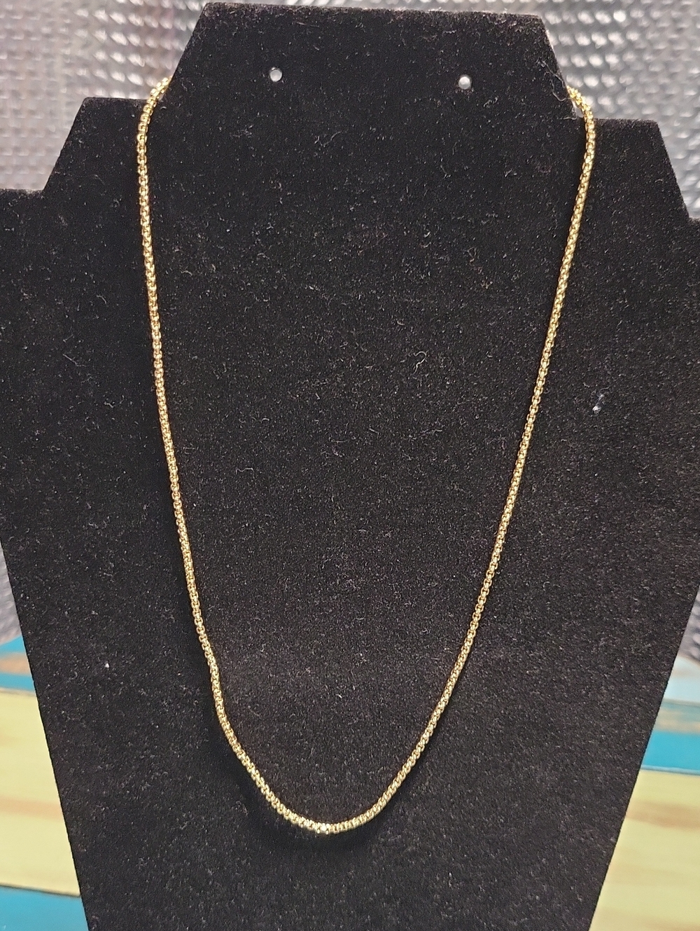 Gold Rope Chain Necklace - Elegant Women's Jewelry